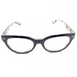 VOGUE X CHARLOTTE RONSON VO 2887 2210 Black Cat Eye Eyeglasses Frames 51-19 140